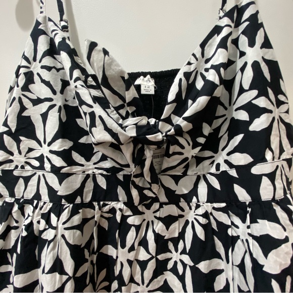 J. Crew Black and White Floral Dress - Picture 5 of 5